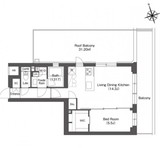 ルーウェ東大泉 514 間取り図