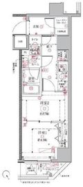 クレイシア門前仲町ザ・レジデンス 4階 間取り図