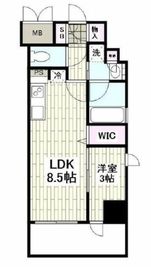 ソルティア藤沢鵠沼 6階 間取り図
