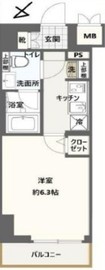 クレストタップ新横浜 914 間取り図