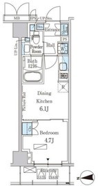 パークアクシス新宿西落合 202 間取り図