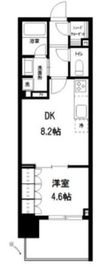 アトラス日暮里 5階 間取り図