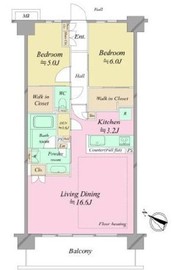 シティテラス横濱新杉田 6階 間取り図