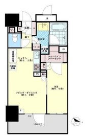 パークタワー西新宿 1010 間取り図