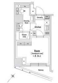 TRACK八丁堀 601 間取り図