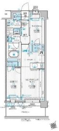 パレステージ横浜十日市場 4階 間取り図