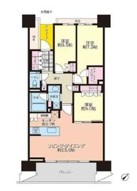 HARUMI FLAG PARK VILLAGE (晴海フラッグ パークヴィレッジ) 12階 間取り図