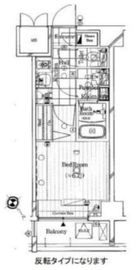 ガリシア品川 3階 間取り図