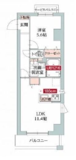 ラ・コリーヌ日吉 3階 間取り図