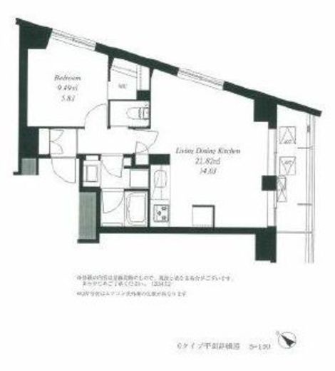 フレンシア田端南 207 間取り図