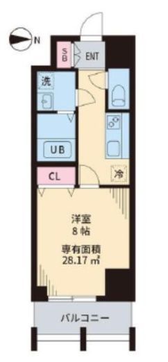 TOKIO国立タワー 1202 間取り図