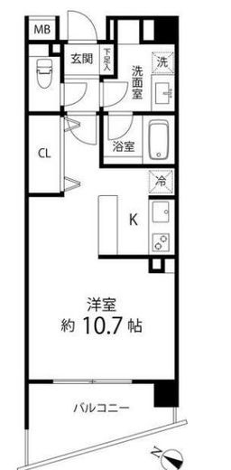 グレイスコート志村三丁目 312 間取り図