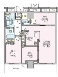 THE TOWER JUJO (ザ・タワー十条) 28階 間取り図