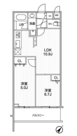 LIME RESIDENCE HIKIFUNE (ライムレジデンス曳舟) 220 間取り図