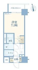 ファミール芝公園グランスイートラ・ヴィル 5階 間取り図