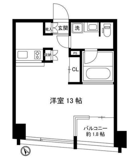 d-passage 402 間取り図
