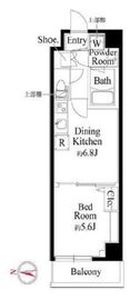 グランパセオ両国Ⅳ 604 間取り図