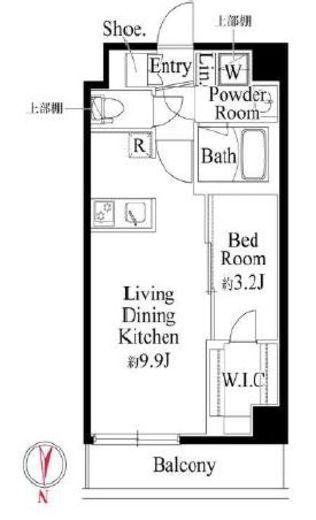 グランパセオ両国Ⅳ 509 間取り図