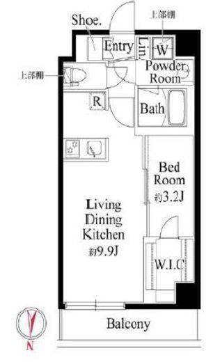 グランパセオ両国Ⅳ 409 間取り図