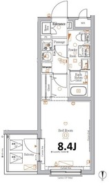 XEBEC八幡山 (ジーベック八幡山) 301 間取り図