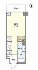 ヴィアラッティア志村 408 間取り図
