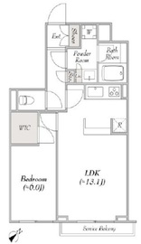 LUMIEC un UEHARA (ルミークアン上原) 403 間取り図