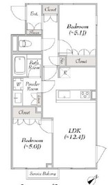 LUMIEC un UEHARA (ルミークアン上原) 205 間取り図