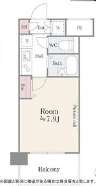 アルテーヌ新横浜 913 間取り図