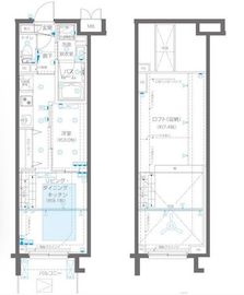 ZOOM新宿御苑前 1408 間取り図