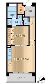 HF若林公園レジデンス 314 間取り図