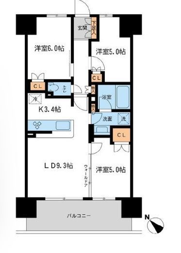 BLESS宮崎台 (ブレス宮崎台) 706 間取り図