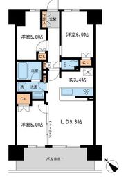 BLESS宮崎台 (ブレス宮崎台) 205 間取り図
