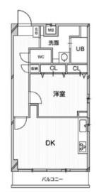 ガーデンテラス南麻布 405 間取り図