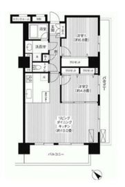 グランピラー高井戸 604 間取り図