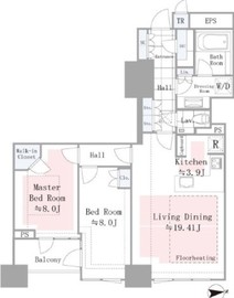 三田ガーデンヒルズ EAST HILL 10階 間取り図