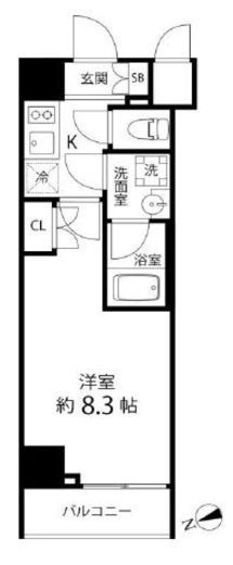 DeLCCS TOKYO BAY 703 間取り図