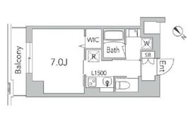 コーデリア荻窪 206 間取り図