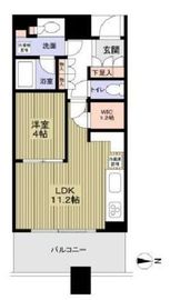 パークタワー横浜ステーションプレミア 18階 間取り図