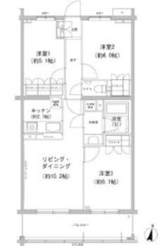 ヒューリックコート雪が谷 111 間取り図