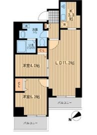 プルス上十条 905 間取り図
