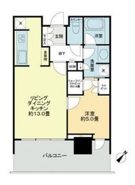 パークタワー勝どきミッド/サウス 20階 間取り図