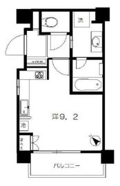 イニシアイオ東中野 2階 間取り図