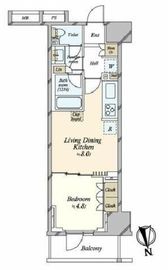 パークホームズ東陽町 1階 間取り図