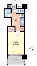 フィールドアベニュー 603 間取り図