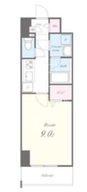 レジデンス・ポーレノクティア 204 間取り図