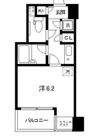 キャピタルステージ日本橋 403 間取り図