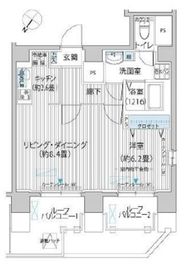 フィオーレ駒込 502 間取り図