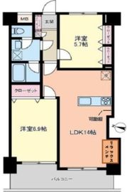 フィールドアベニュー 1202 間取り図