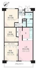 三田ナショナルコート 7階 間取り図