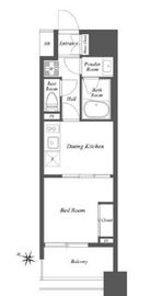 ブランシエスタ雑司が谷 1303 間取り図